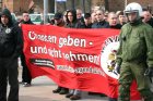 Burg Stargarder Neonazis beim Aufmarsch im April