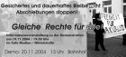 Flyer der Antira-Initiative Rostock